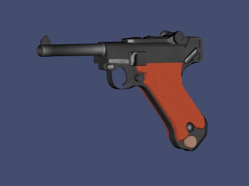 Re-exposure of rendu luger 3dmax